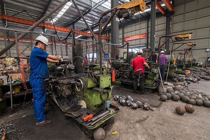 汕头网架配件车间